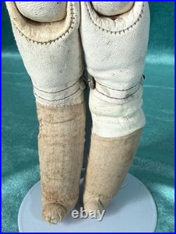 Lot Of 3 Small Antique German Bisque Head Dolls