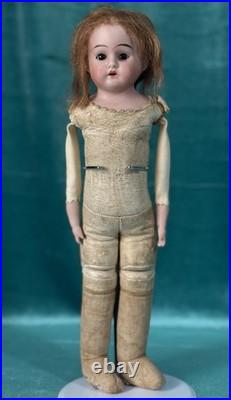 Lot Of 3 Small Antique German Bisque Head Dolls