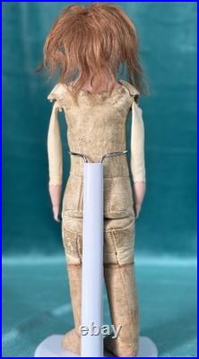 Lot Of 3 Small Antique German Bisque Head Dolls