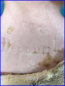 Lot Of 3 Small Antique German Bisque Head Dolls