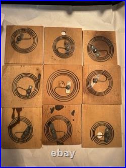 Lot Of Back Doors & Chime Gongs For Vintage/Antique German Cuckoo Clocks