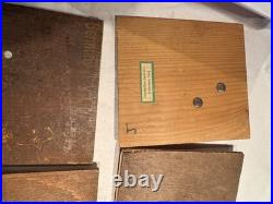 Lot Of Back Doors & Chime Gongs For Vintage/Antique German Cuckoo Clocks