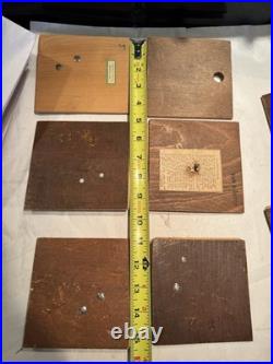 Lot Of Back Doors & Chime Gongs For Vintage/Antique German Cuckoo Clocks