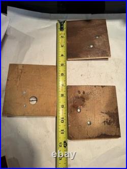 Lot Of Back Doors & Chime Gongs For Vintage/Antique German Cuckoo Clocks