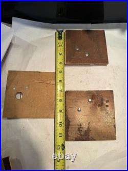 Lot Of Back Doors & Chime Gongs For Vintage/Antique German Cuckoo Clocks