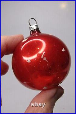 Lot Vintage Blown Glass SHOOTING STAR Mica Ball Christmas Ornaments Germany Lot Vintage Blown Glass SHOOTING STAR Mica Ball Christmas Ornaments Germany