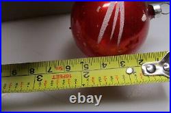 Lot Vintage Blown Glass SHOOTING STAR Mica Ball Christmas Ornaments Germany Lot Vintage Blown Glass SHOOTING STAR Mica Ball Christmas Ornaments Germany