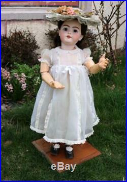 Massive 34 Inch Antique German Bisque Handwerck 79 Doll Large Child Size c. 1900