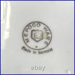 Mepoco Ware Kitchen Canister Jars Sugar Flour Salt Opalescent German Lusterware