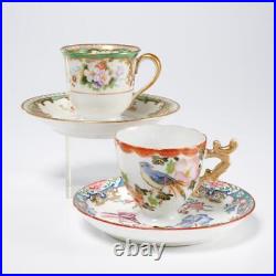 Mixed Lot Antique Vtg German English Japanese French Demitasse Small Cup Saucers Mixed Lot Antique Vtg German English Japanese French Demitasse Small Cup Saucers
