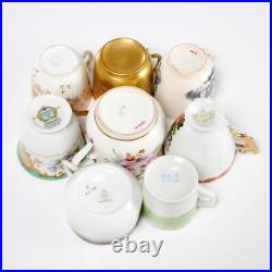 Mixed Lot Antique Vtg German English Japanese French Demitasse Small Cup Saucers Mixed Lot Antique Vtg German English Japanese French Demitasse Small Cup Saucers