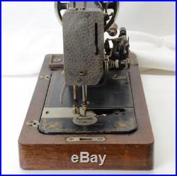 Mundlos Original Victoria sewing machine made in 1880 German antique vintage EMS