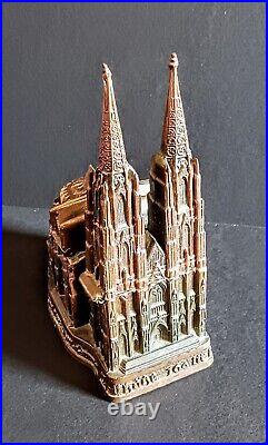 Music Box Vintage Antique German 40's RARE Dom Zu Koln Cathedral Complete Music Box Vintage Antique German 40's RARE Dom Zu Koln Cathedral Complete