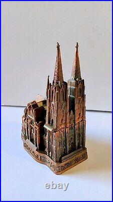 Music Box Vintage Antique German 40's RARE Dom Zu Koln Cathedral Complete