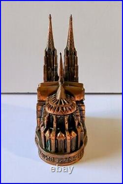 Music Box Vintage Antique German 40's RARE Dom Zu Koln Cathedral Complete
