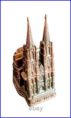 Music Box Vintage Antique German 40's RARE Dom Zu Koln Cathedral Complete
