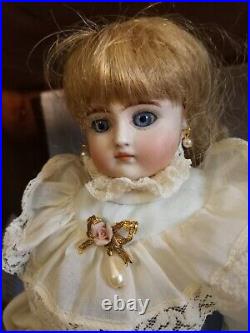 NEW! 14 Antique Kling 172 Solid Dome Shoulder Head Doll Marked with 3 9