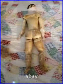 NEW! 15 Antique Kestner Turned Head, Closed Mouth, Alphabet K Doll with. 8