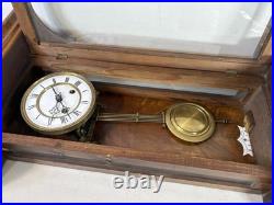 NICE Early Deutsches Reich GERMAN DRP Vintage Antique Wall Clock Working 59S19