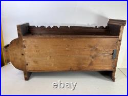 NICE Early Deutsches Reich GERMAN DRP Vintage Antique Wall Clock Working 59S19