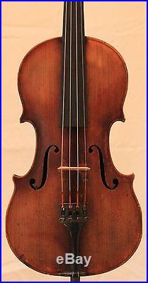 Nice old antique 4/4 Violin labeled Joh Bapt Schweitzer Vintage German