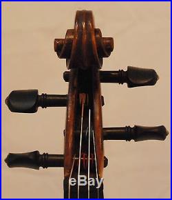 Nice old antique 4/4 Violin labeled Joh Bapt Schweitzer Vintage German
