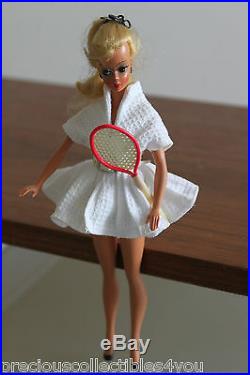 Nm Near Mint Original German Vintage Bild LILLI Hausser Barbie 7.5 Tennis