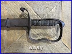 ORIGINAL RARE ANTIQUE GERMAN OFFICER SWORD 19th Century