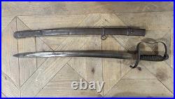 ORIGINAL RARE ANTIQUE GERMAN OFFICER SWORD 19th Century