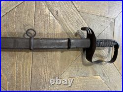 ORIGINAL RARE ANTIQUE GERMAN OFFICER SWORD 19th Century