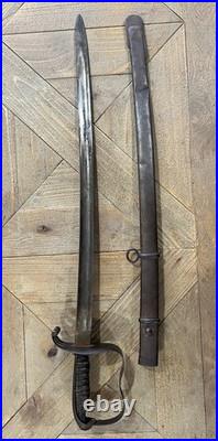ORIGINAL RARE ANTIQUE GERMAN OFFICER SWORD 19th Century