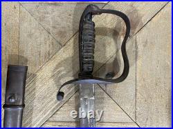 ORIGINAL RARE ANTIQUE GERMAN OFFICER SWORD 19th Century
