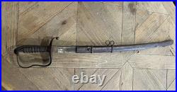 ORIGINAL RARE ANTIQUE GERMAN OFFICER SWORD 19th Century