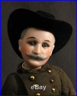 OUTSTANDING ANTIQUE DOLL-'ADMIRAL DEWEY' ALL ORIGINAL By Cuno & Otto Dressel