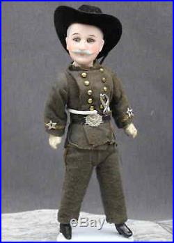 OUTSTANDING ANTIQUE DOLL-'ADMIRAL DEWEY' ALL ORIGINAL By Cuno & Otto Dressel