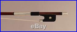Old, Antique, Vintage Violin Bow German Silver mounted and light 56g