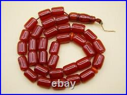 Old Real Antique Rare German Bakelite Amber Necklace Rosary Prayer Beads 41 Gr Old Real Antique Rare German Bakelite Amber Necklace Rosary Prayer Beads 41 Gr