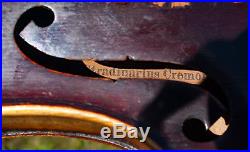 Old Vintage Antique 4/4 German shop violin ca. 1910, #1304