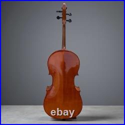 Old Vintage Antique German Copy Antonius Stradivarius Cremonensis Anno Cello 4/4