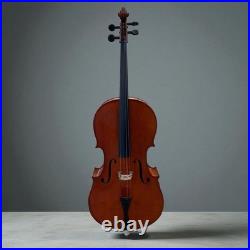 Old Vintage Antique German Copy Antonius Stradivarius Cremonensis Anno Cello 4/4