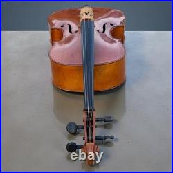 Old Vintage Antique German Copy Antonius Stradivarius Cremonensis Anno Cello 4/4