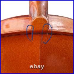 Old Vintage Antique German Copy Antonius Stradivarius Cremonensis Anno Cello 4/4