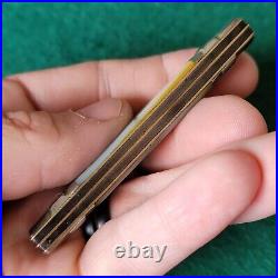 Old Vintage Antique German Fancy Pearl Step Bolster Congress Pen Pocket Knife