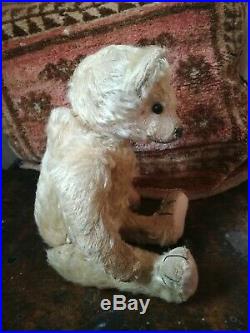 Old Vintage Antique German Jopi Mohair Teddy Bear Circa 1920 Soft Toy Farnell