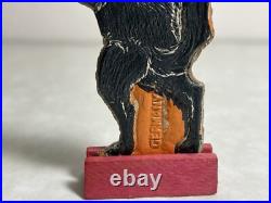 Old Vintage Antique Halloween German Skittle Game Black Cat Germany 1920s Old Vintage Antique Halloween German Skittle Game Black Cat Germany 1920s