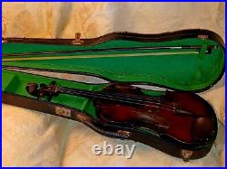Old Vintage German Violin 4/4 Antique Pretty