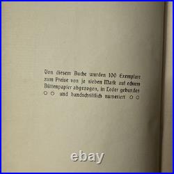 Oscar Wilde German Werke 1908 Wiener Verlag 6 Vol Decorative Set Sherard