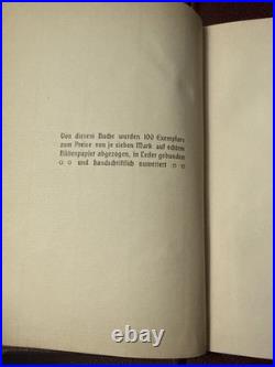 Oscar Wilde German Werke 1908 Wiener Verlag 6 Vol Decorative Set Sherard