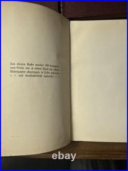 Oscar Wilde German Werke 1908 Wiener Verlag 6 Vol Decorative Set Sherard