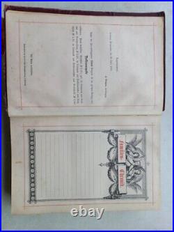 P. Leonhard Goffine Christian Catholic Handpostille Vtg Antique Book German 1904